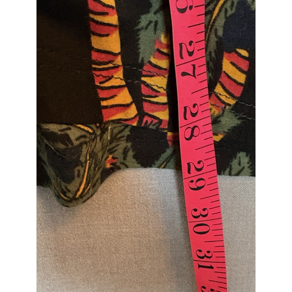 Vintage Hawaiian Camp Shirt Identical to Alton Brown Good Eats Shirt Season 1 - Picture 9 of 10